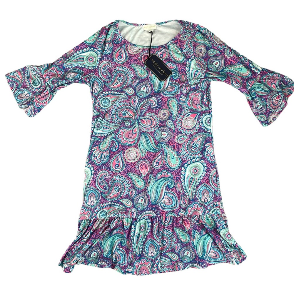 Simply Southern Paisley Dress